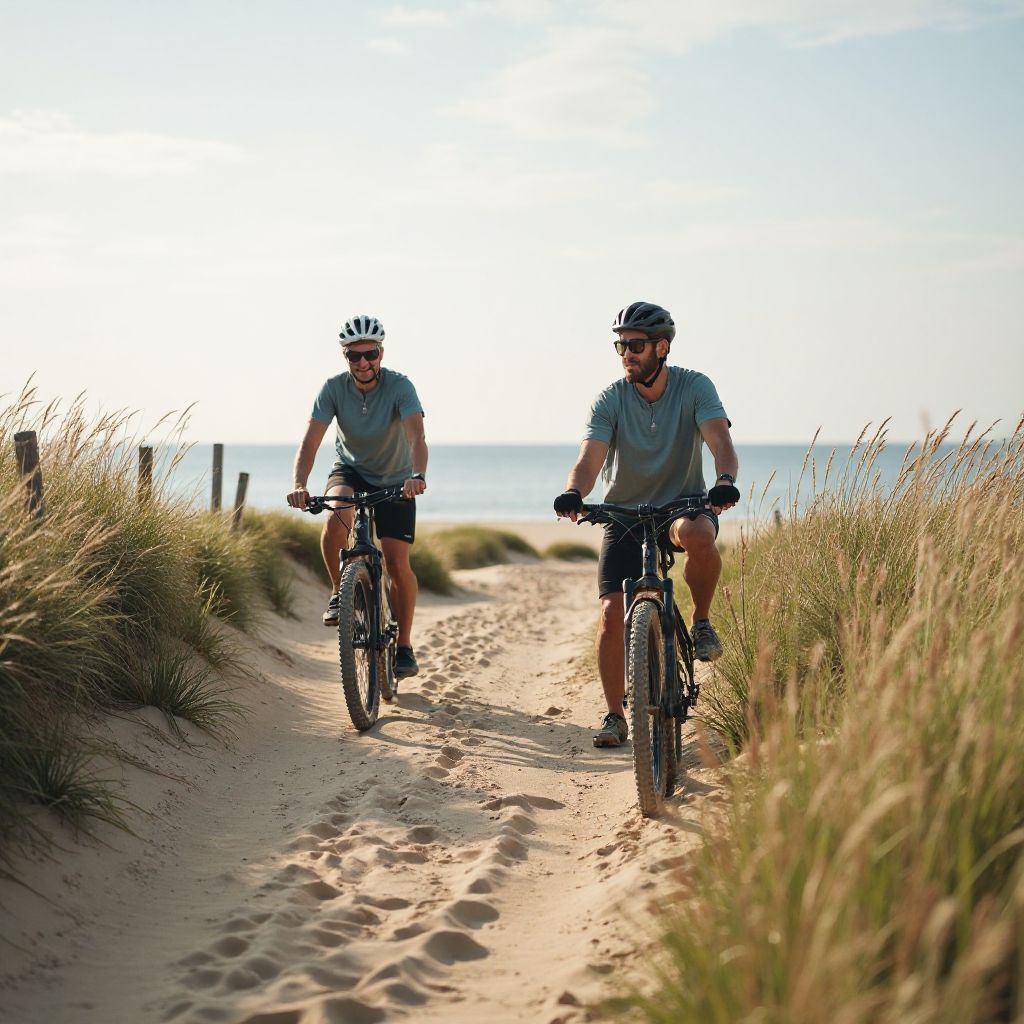 Fietstocht duinen